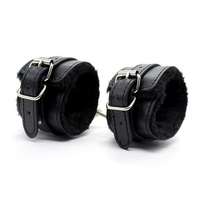 Esposas con Forro Interior Ajustables 30 cm Negro 0