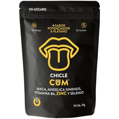 Chicles Aumento Eyaculación y Sabor 10 uds 0