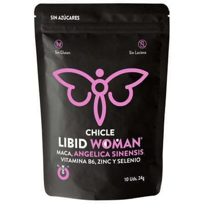 Chicles Aumento líbido mujer 10 uds 0