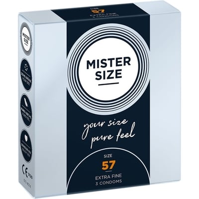 Mister Size Talla 57 Caja 3 uds 0