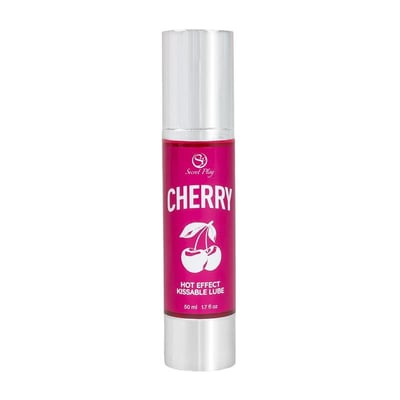Lubricante 2 en 1 Efecto Calor Cereza 0