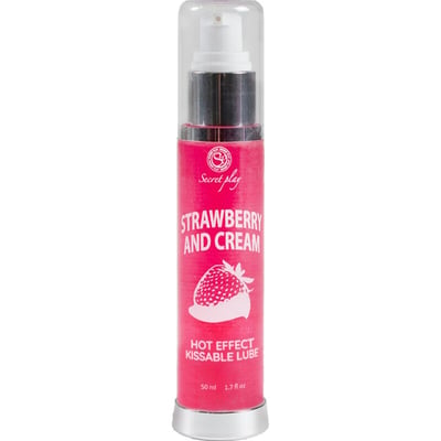 Lubricante Efecto Calor Fresas con nata 1