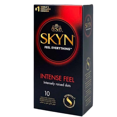 Manix Mates Condones con puntos y estrías pleasuremax para la doble estimulación. Intense 12 uds