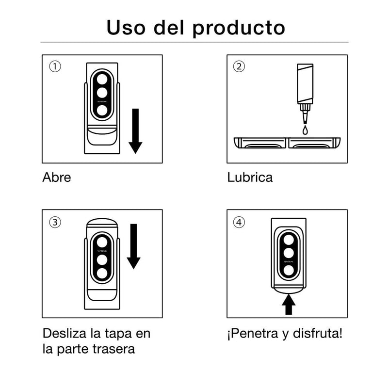 Tenga Masturbador masculino tiene un interior más apretado ofrece una mayor sensación de rebote en su interior ofrece estimulación más firme y suave Flip Hole White