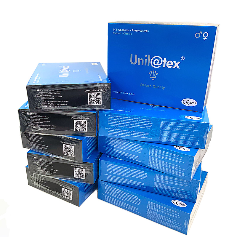 Unilatex Pack ahorro de 10 cajas de 144 condones unilatex natural 10 Cajas de 144 Unilatex