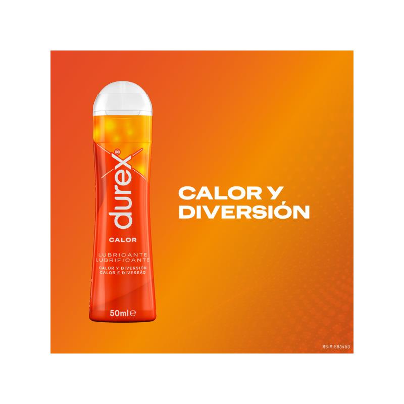 Lubricante Intimo Durex 3 x 50 ml | Lubricante Durex Fresa + Calor + Frescor 0