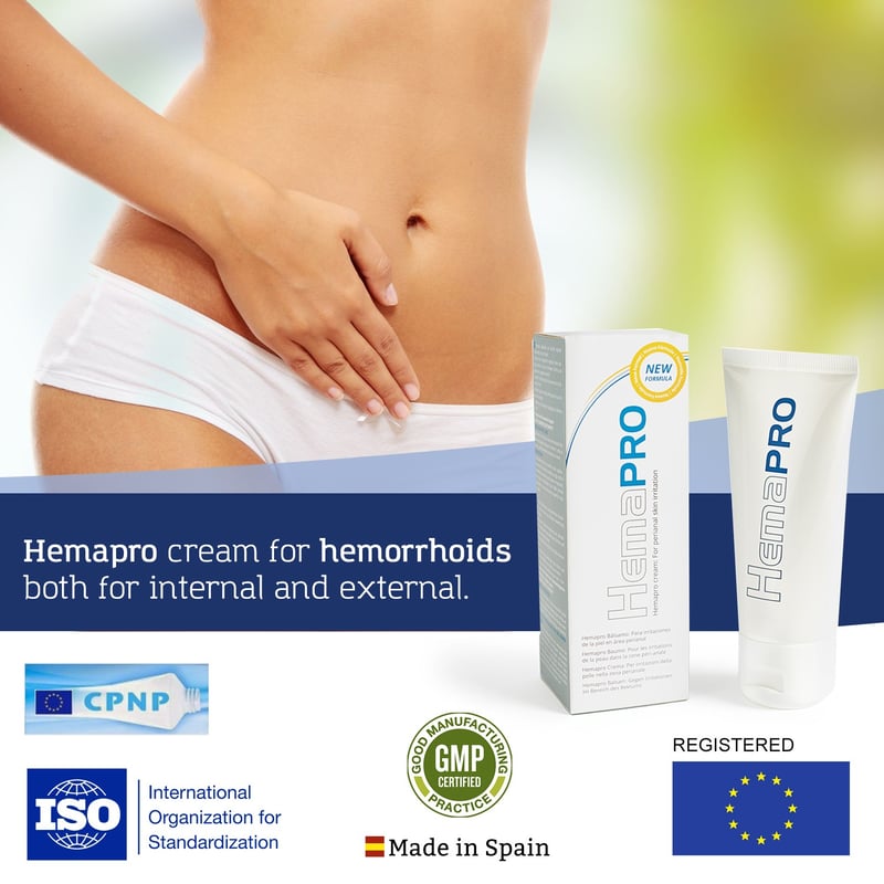 500Cosmetics Hemapro Cream Tratamiento Para Hemorroides