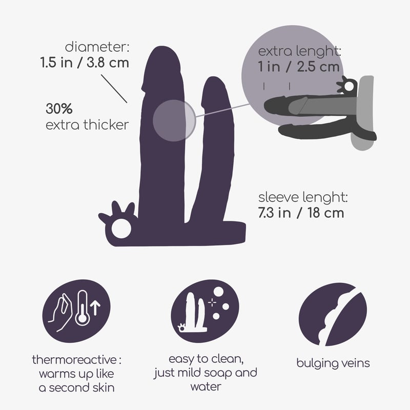 Funda con Bala Vibradora y Extensión Anal 6
