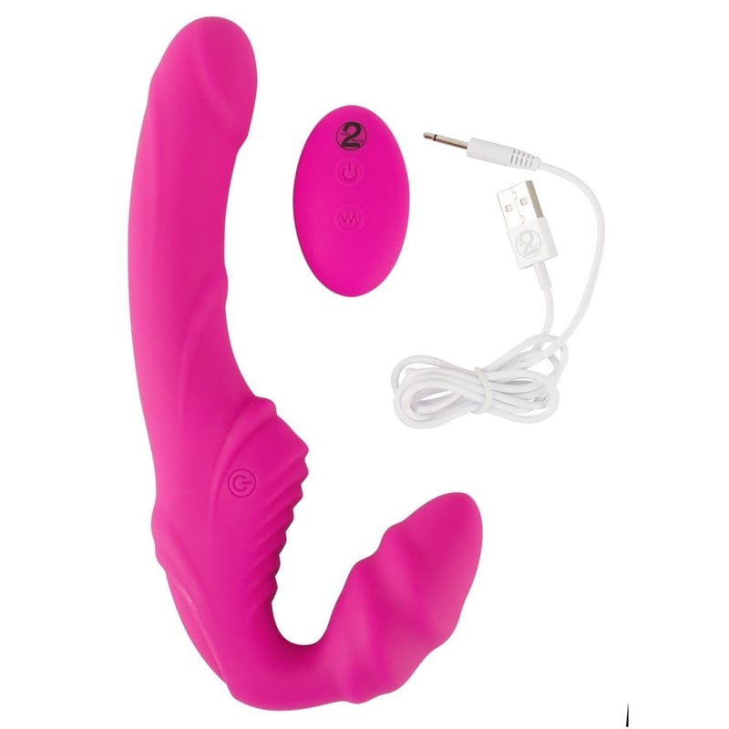 Arnes Silicona Double 9 Lila 17 cm 0