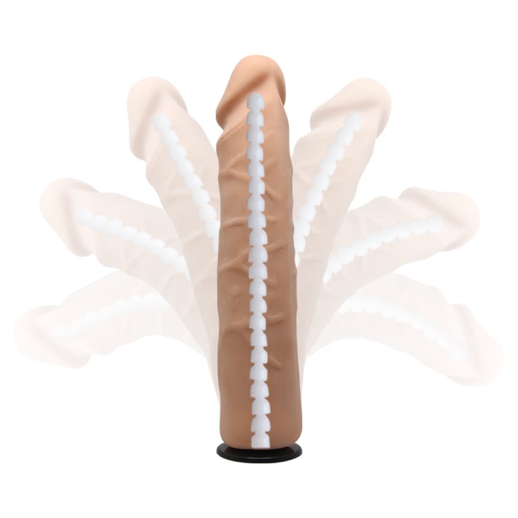 209 Strap-on con dildo 21.5 cm baile 1