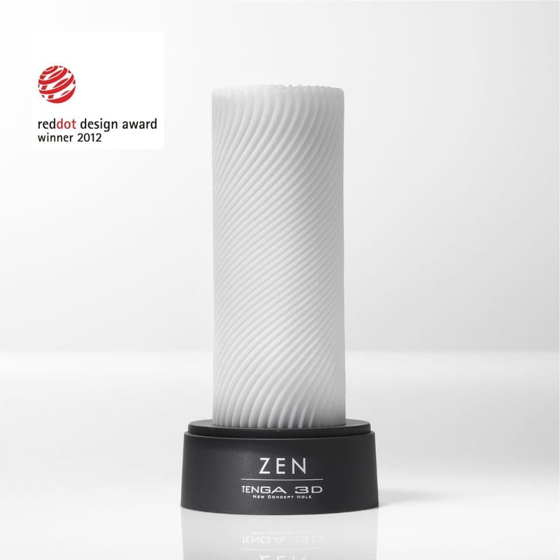Tenga Tiene una superficie de relieve con finas nervaduras, los surcos que lleva su diseño se entrelazan creando una sensación envolvente y de caricia 3D Zen