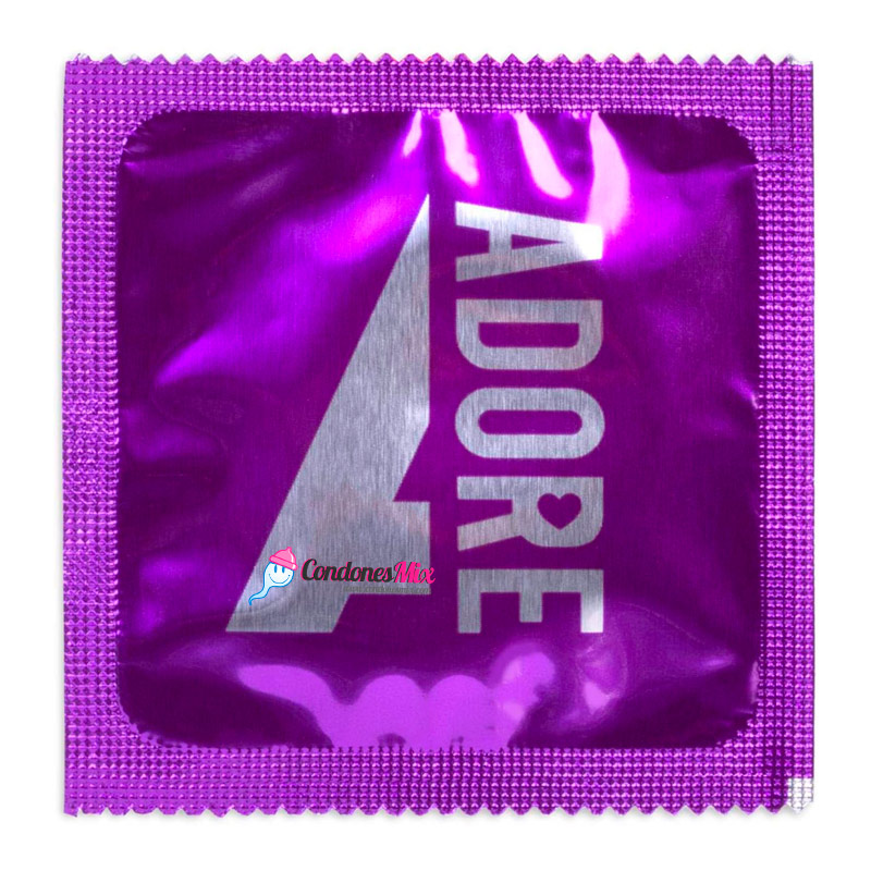Adore Preservativo económico extra lubricado y con forma anatómica. Recomendado para sexo anal. Calidad 100% garantizada. Naturales 144 uds