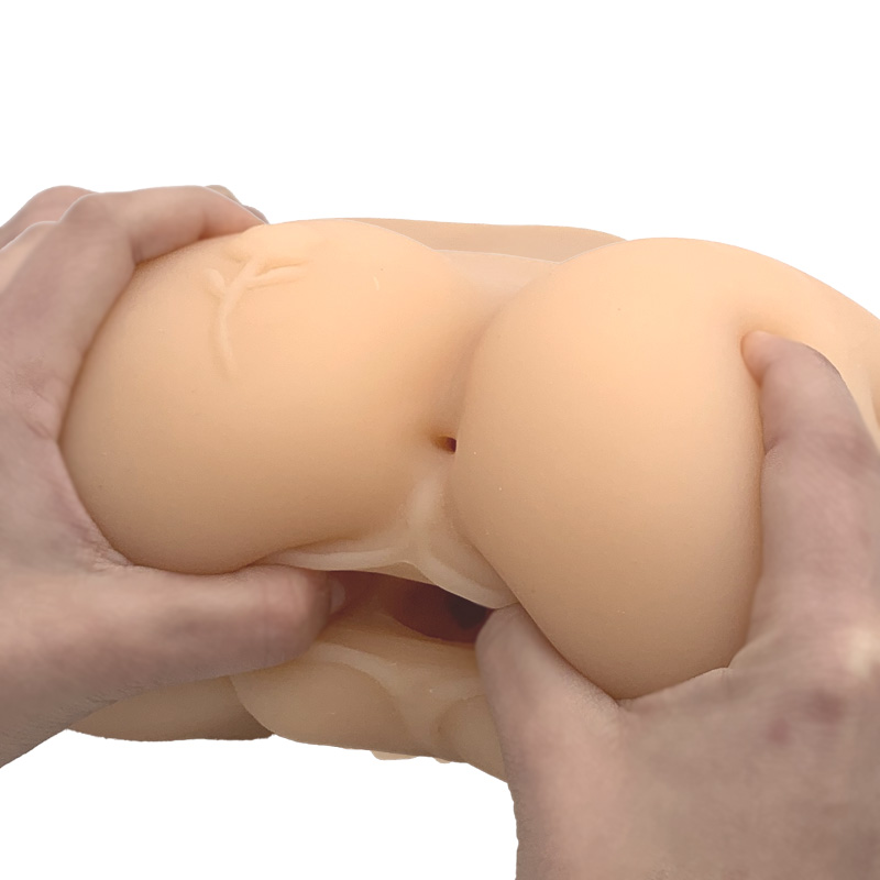 Masturbador realista big ass vibrador 0