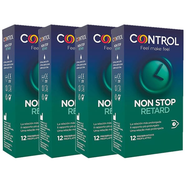 Control Preservativos Non Stop Retard 48 uds 0