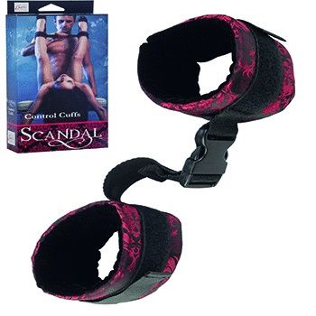 Scandal Esposas ajustables para jugar con tu pareja. Muy cómodas y fáciles de poner. Esposas ajustables