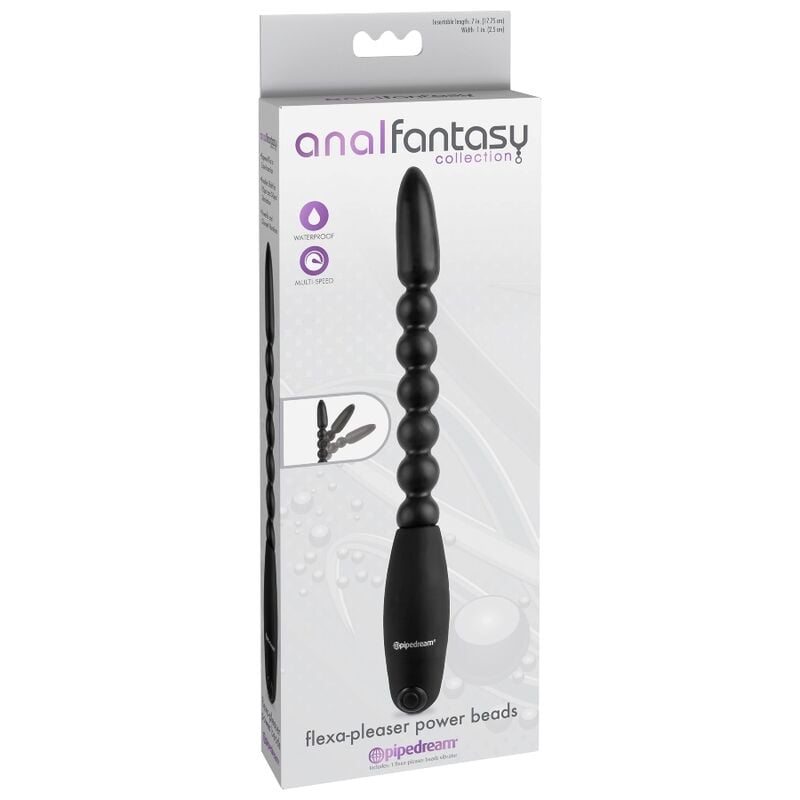 Pipedream Anal fantasy bolas anales de Pipedream PD4654-23 Bolas anales Flexibles vibradoras