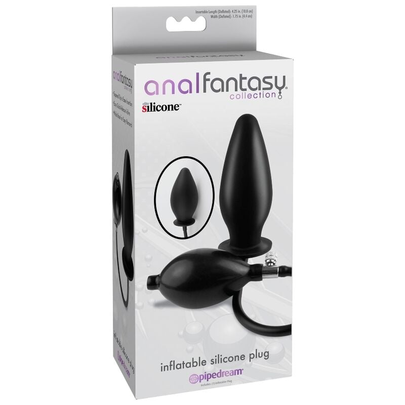 Pipedream Anal fantasy plug hinchable silicona de Pipedream PD4668-23 Plug hinchable silicona