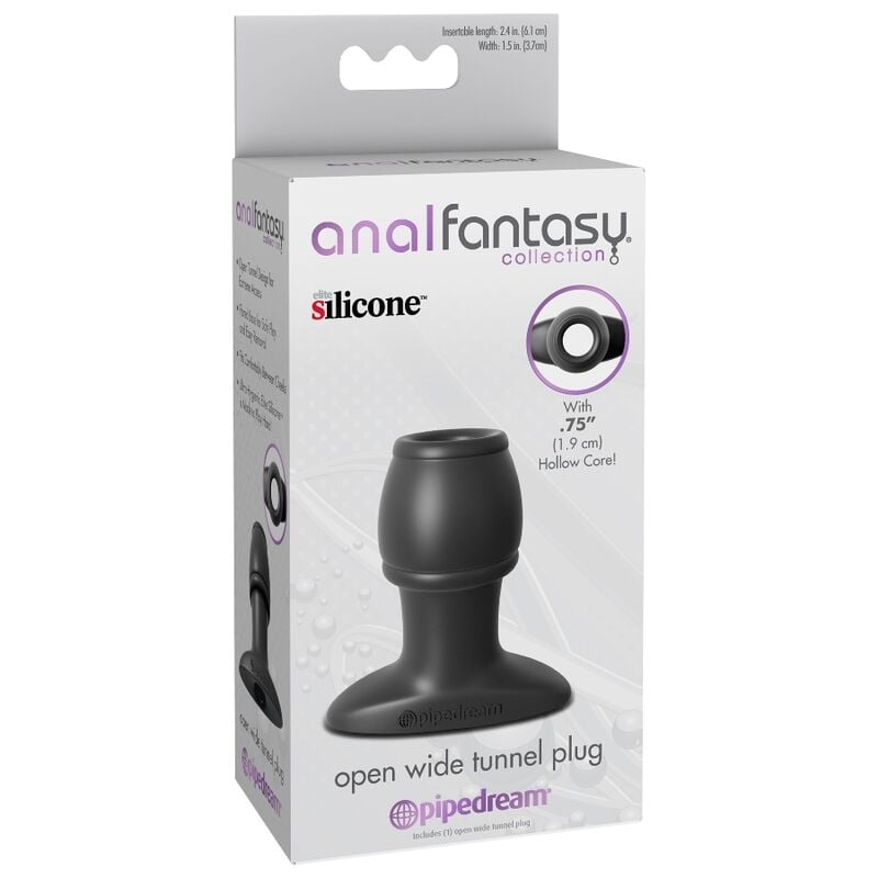 39 Tunnel Plug Black 1