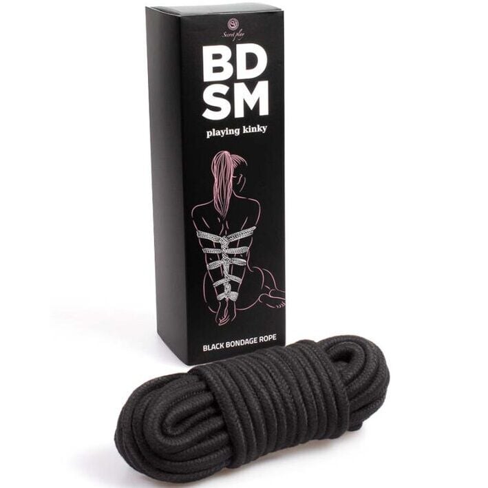 Cuerda bondage negra 10m 0