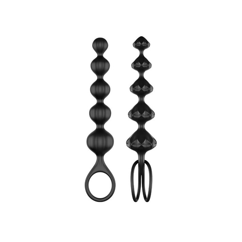 Set 2 Cadenas Anales Color Negro 0