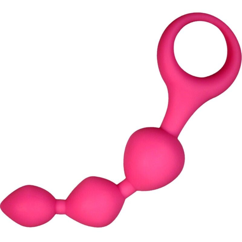 Adrien Lastic Triball, tira anal 100% silicona de alta calidad medica que te ayudará con el juego preliminar. Diseñado y pensado para el placer y una sesión de estimulación anal. Tienen un tacto suave muy agradable. Triball