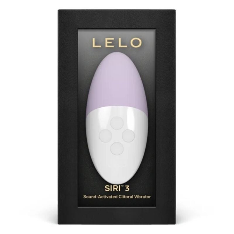 Lelo Masajeador que vibra al son de la música ambiental que estés escuchando. Vibraciones aumentadas y en armonía perfecta. Siri 2