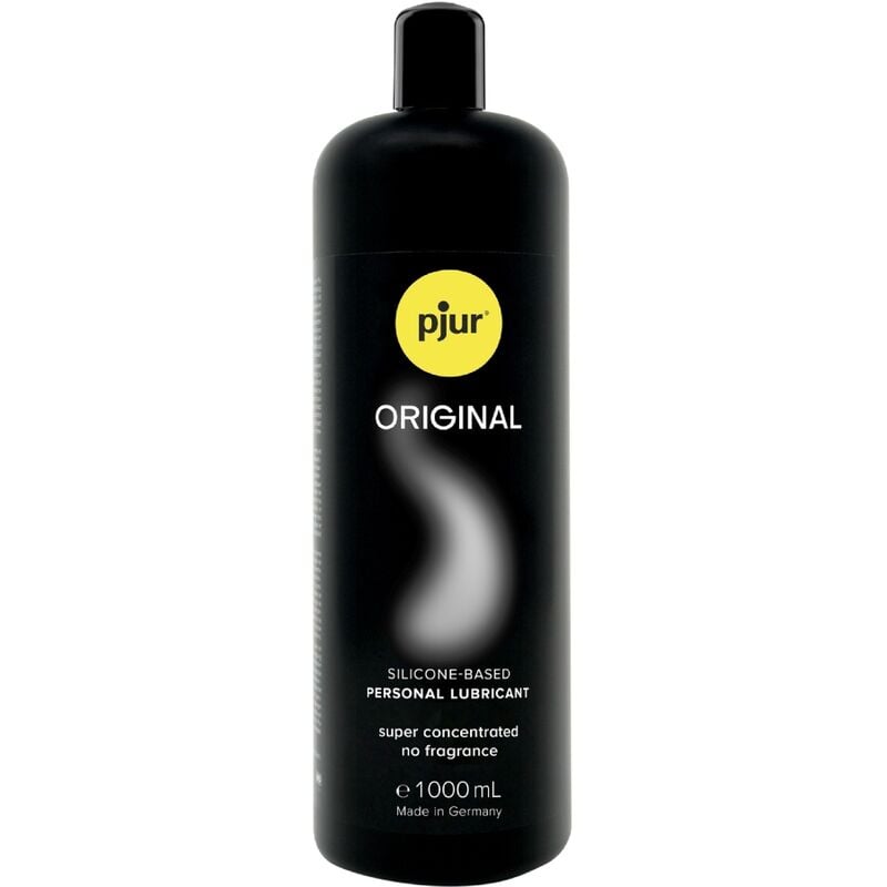 Pjur Lubricante recomendado para la lubricación y el masaje por su suavidad y larga duración lubricante Original 1000 ml