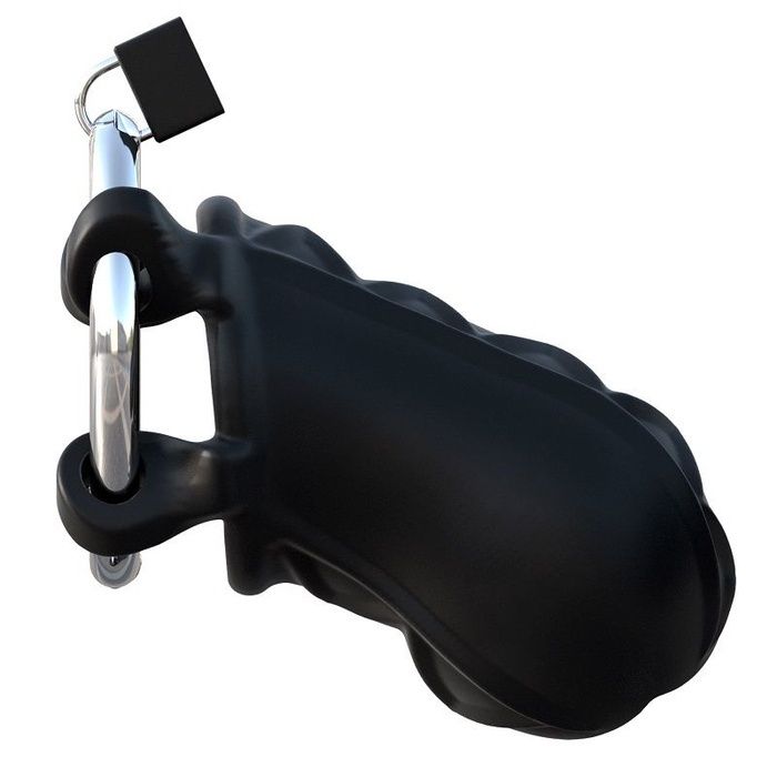 Pipedream Fantasy c-ringz extreme silicone cock blocker de Pipedream, marca premium C-ringz extreme jaula pene silicona