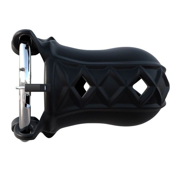 Pipedream Fantasy c-ringz extreme silicone cock blocker de Pipedream, marca premium C-ringz extreme jaula pene silicona