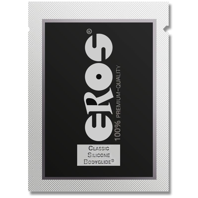 Lubricante monodosis de silicona, deslizante extremadamente duradero y eficaz.