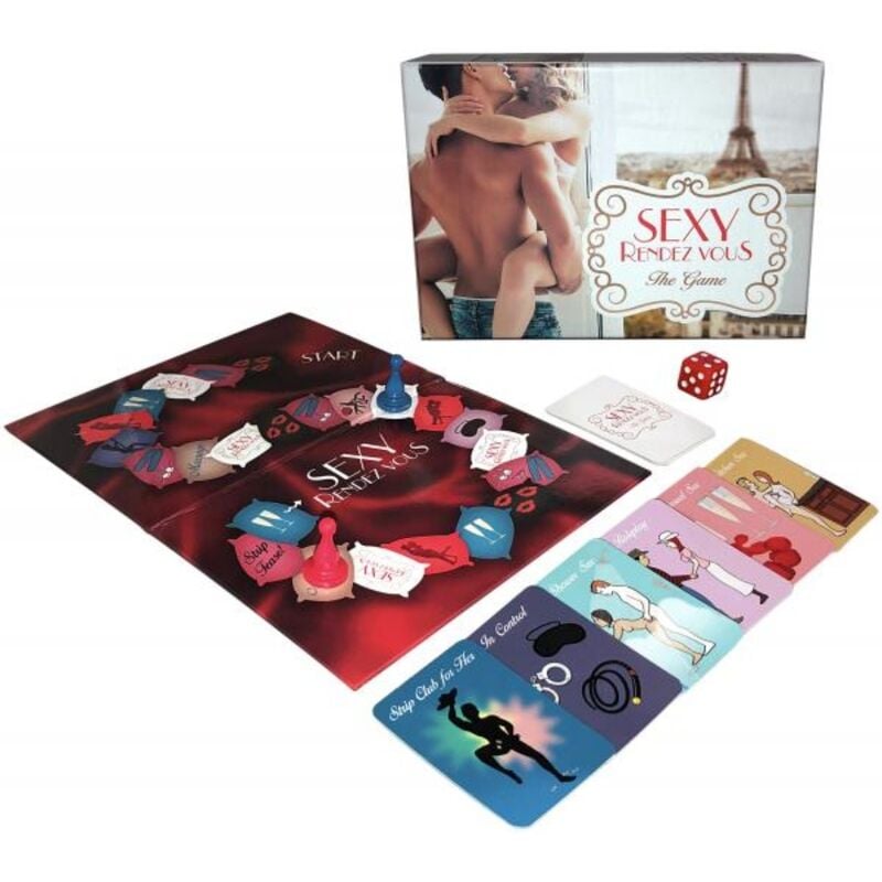 Juego romántico para 2 personas. Besa, masajea, disfruta de preliminares... Es un juego de lo más novedoso y nuevo.