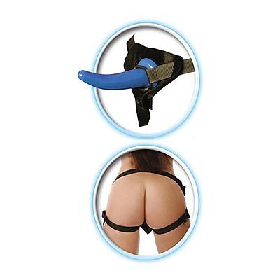 Pipedream Con curvatura para facilitar la llegada al punto G masculino, una nueva experiencia, para iniciados. Sin hueco - 11cm