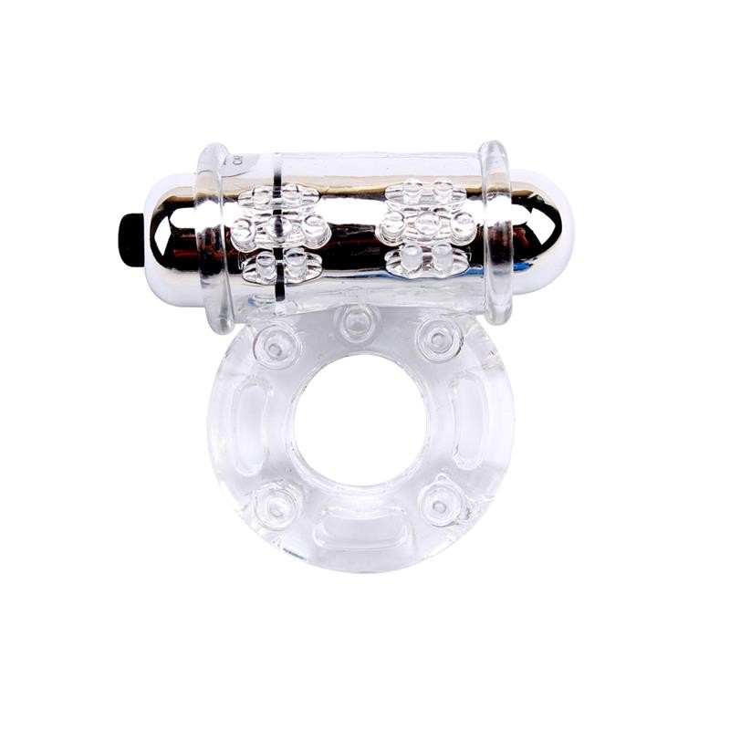 Anillo Vibrador para el Pene  Bull Ring Transparente 2