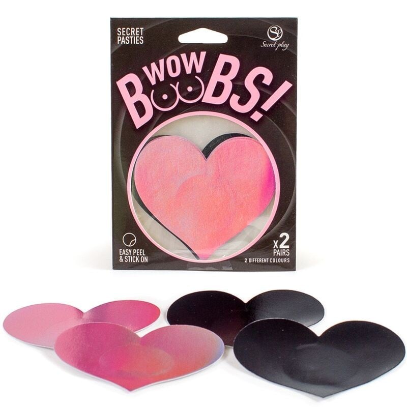 Wow Boobs Cubre pezones Corazón 0