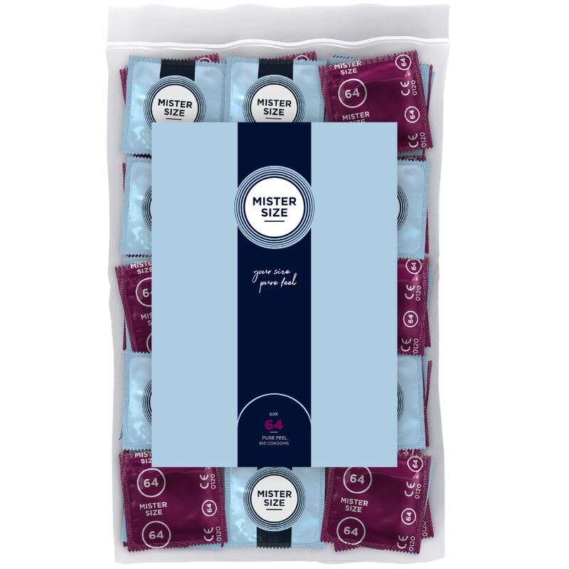 Mister Size Talla XL 64mm 100 uds 0