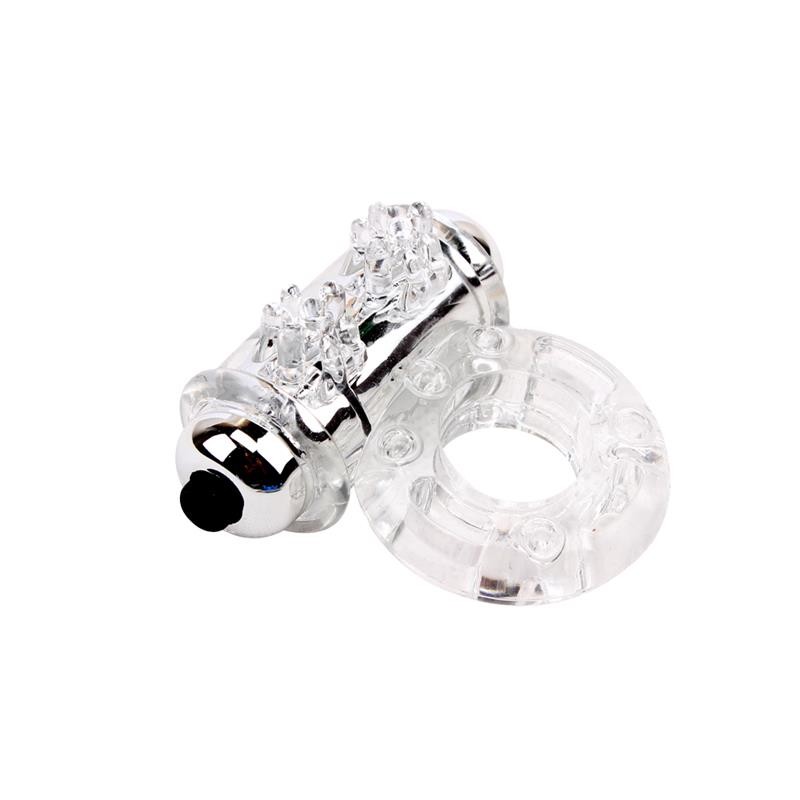 Anillo Vibrador para el Pene  Bull Ring Transparente 2