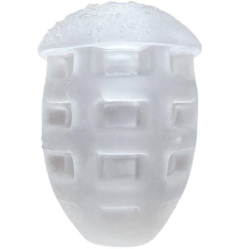 Mini masturbador transparente 4