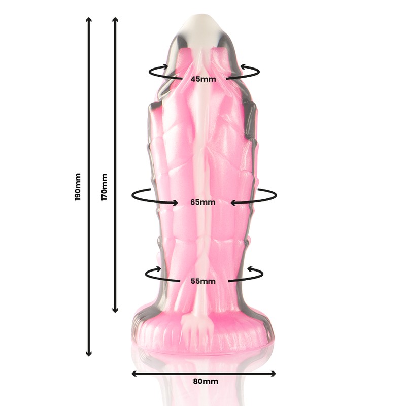 Dildo Tritón la Fuerza Reptil 0