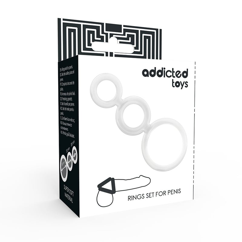 Set anillos pene y testículos 0