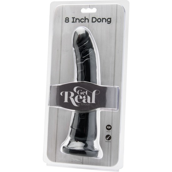 Dildo negro 20,5 cm 0