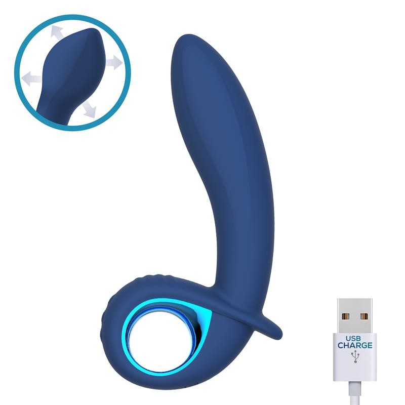 Vibrador Alpha Inflado y Vibración 0