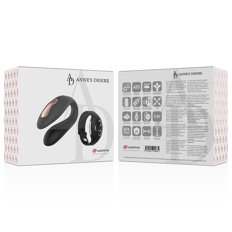 Vibrador parejas Watchme 0