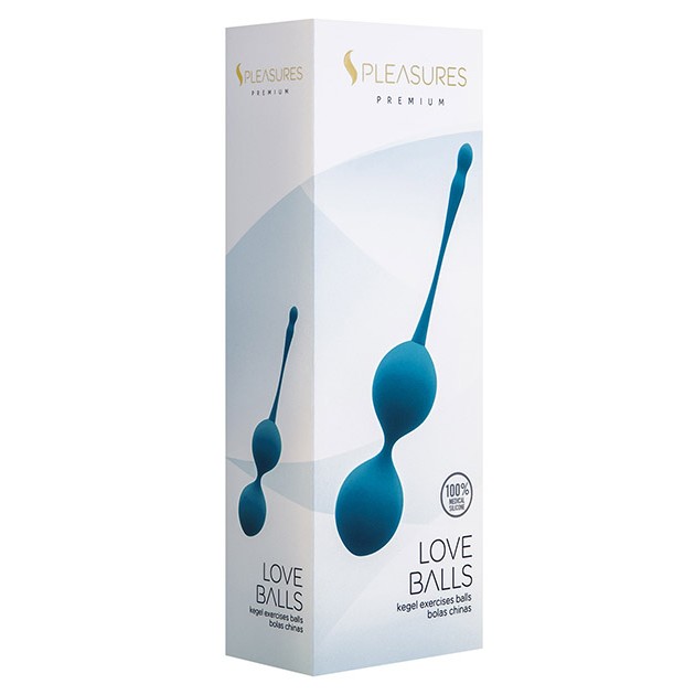 Love Balls Kegel Turquesa 0