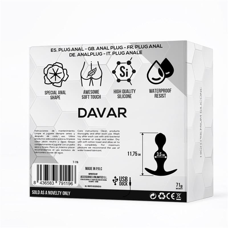 Davar Plug Anal 11,7 cm 0