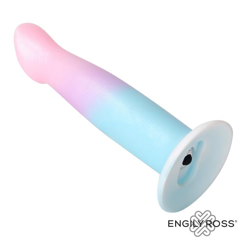 Dildo con Vibración Degradado 17 cm 0
