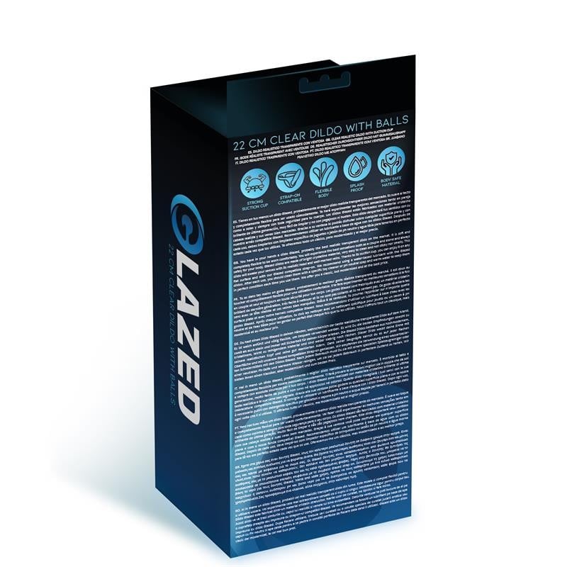 Dildo Realista Cristalino 22 cm 0