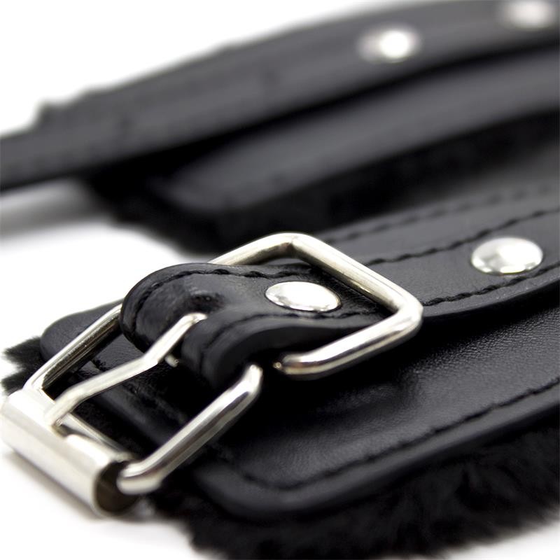 Esposas con Forro Interior Ajustables 30 cm Negro 0