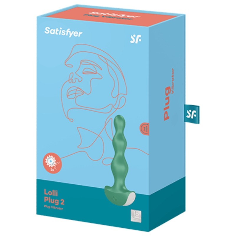 Lolli plug 2 Verde 0