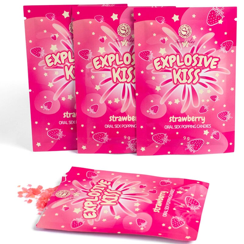 Caramelos explosivos Fresa 0