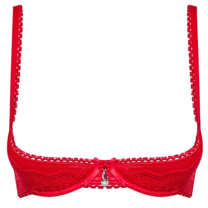 Sujetador bajo rojo S/M 0